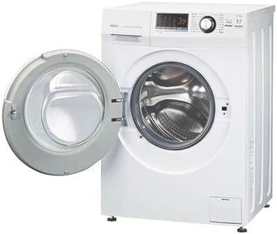 AQUA(アクア) ドラム式全自動洗濯機 左開き 洗濯8kg AQW-FV800E-W ...